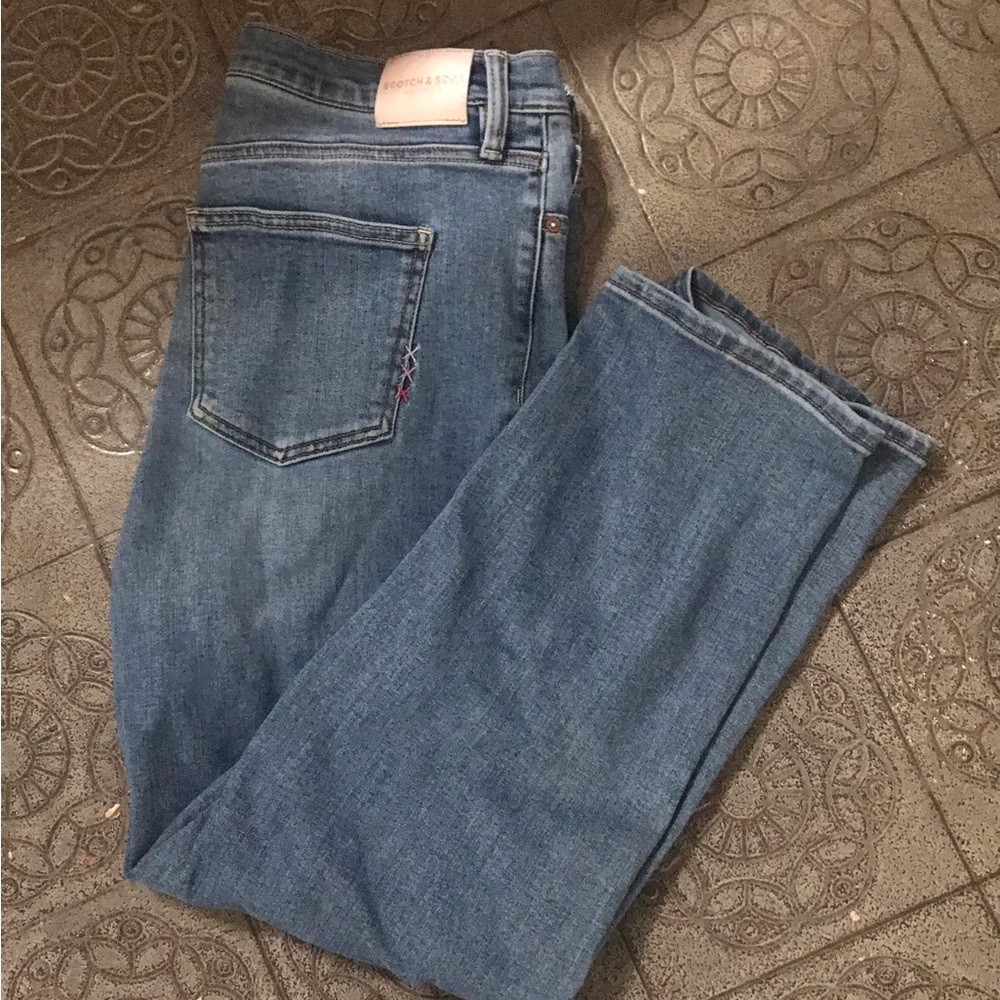 Scotch & Soda Medium Fade Jeans - Size 12